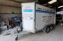 Ifor Williams type BV-105G 4-Wheeled Twin Axle Trailer