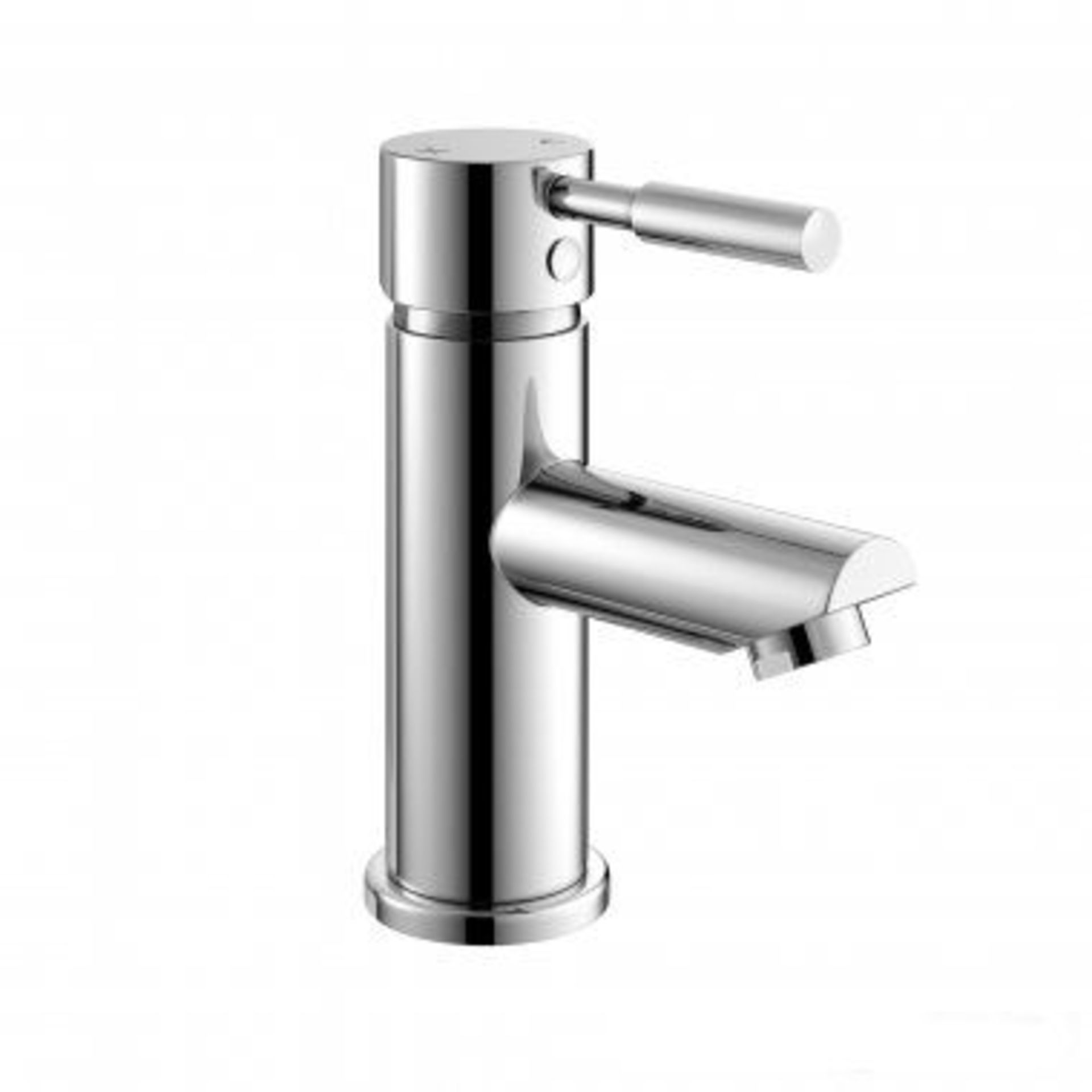 New & Boxed Gladstone Basin Mixer Tap. Tb2013.Chrome Plated Solid Brass Mirror Finish Simple - Image 2 of 2