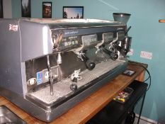 Simonelli Nuova Aurelia espresso machine, 3 station – (Located 7A Castle Street, Edinburgh EH2