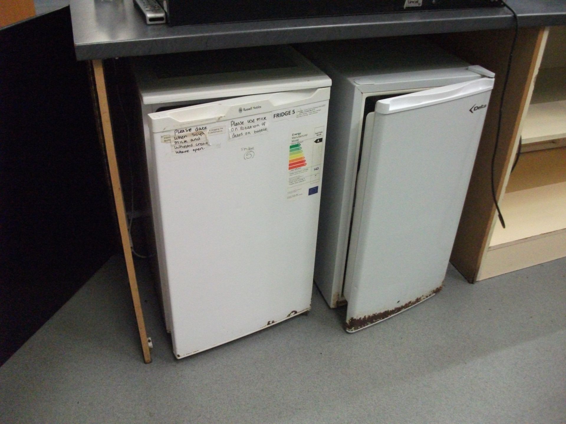 2 x Undercounter Fridges