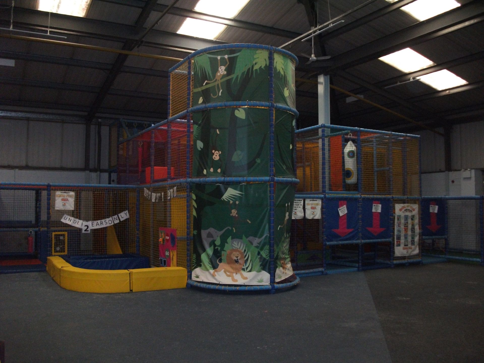 Large Multi Level Indoor Soft Play Arena, Circa. 2