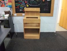 Oak Effect Bistro Storage Unit