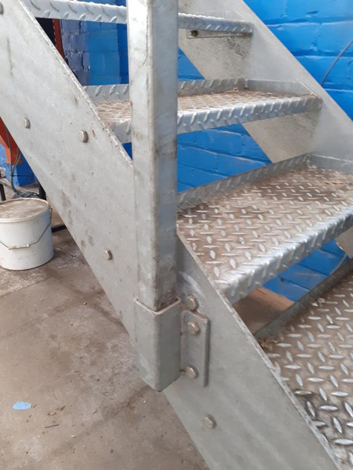 Heavy Duty Galvanized Access Staircase - Image 3 of 5