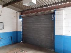 Roller Door Manual Door.