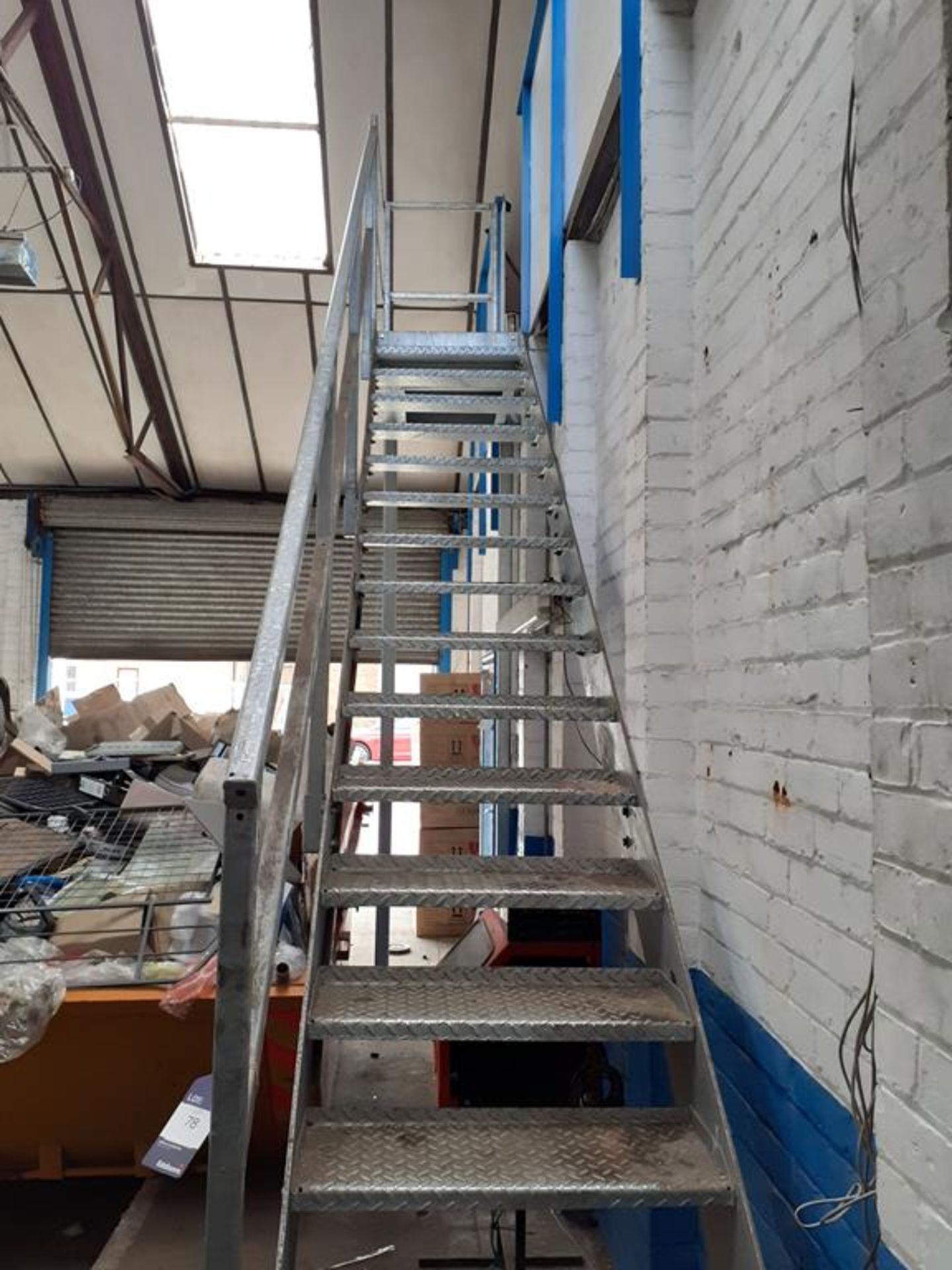 Heavy Duty Galvanized Access Staircase - Image 2 of 5