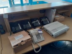 Qty of Panasonic Office Phones and Exchange