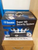 Swan Super HD 4MP Security System with 7x Cameras