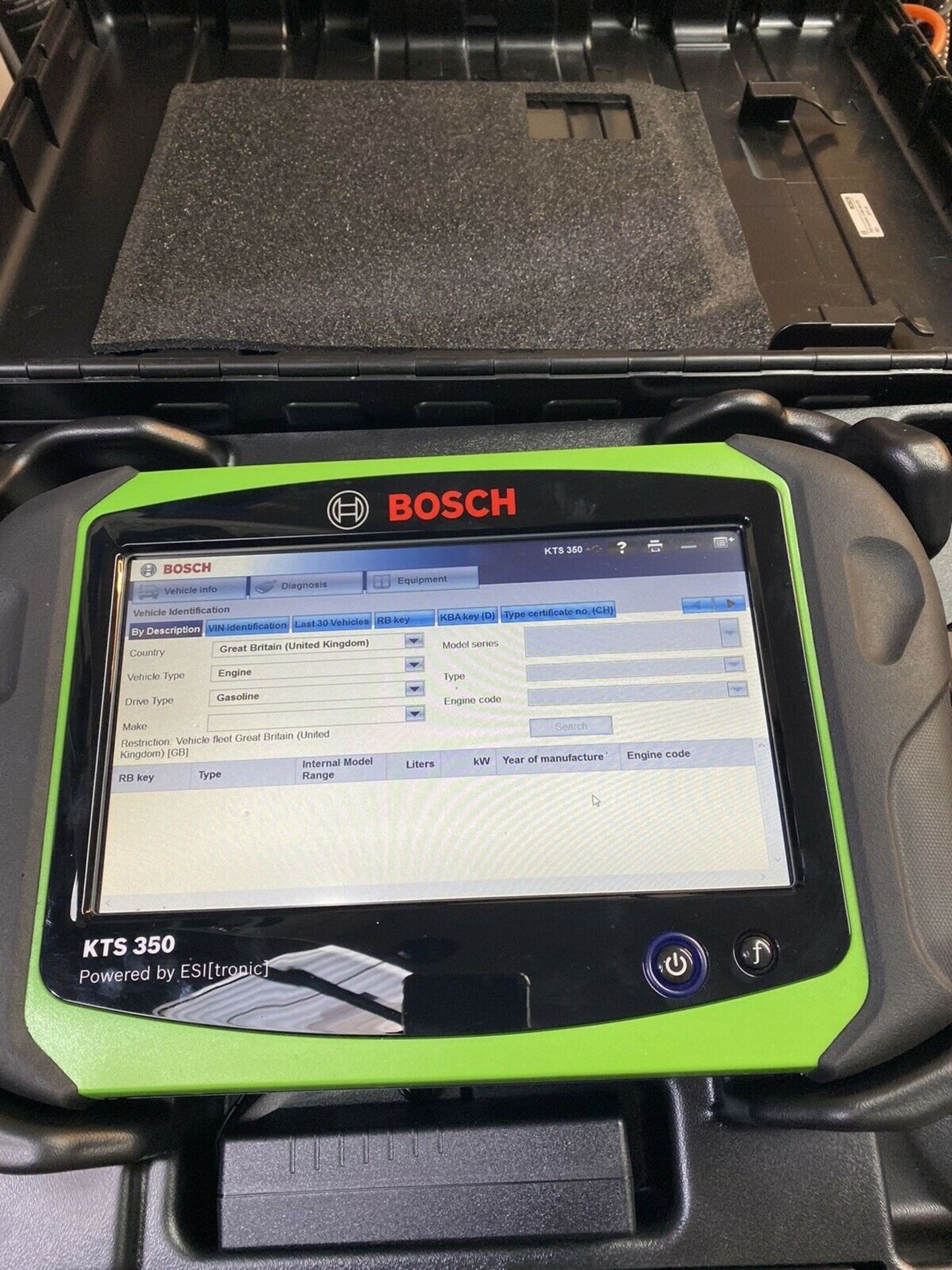 Bosch KTS350 Touchscreen Tablet