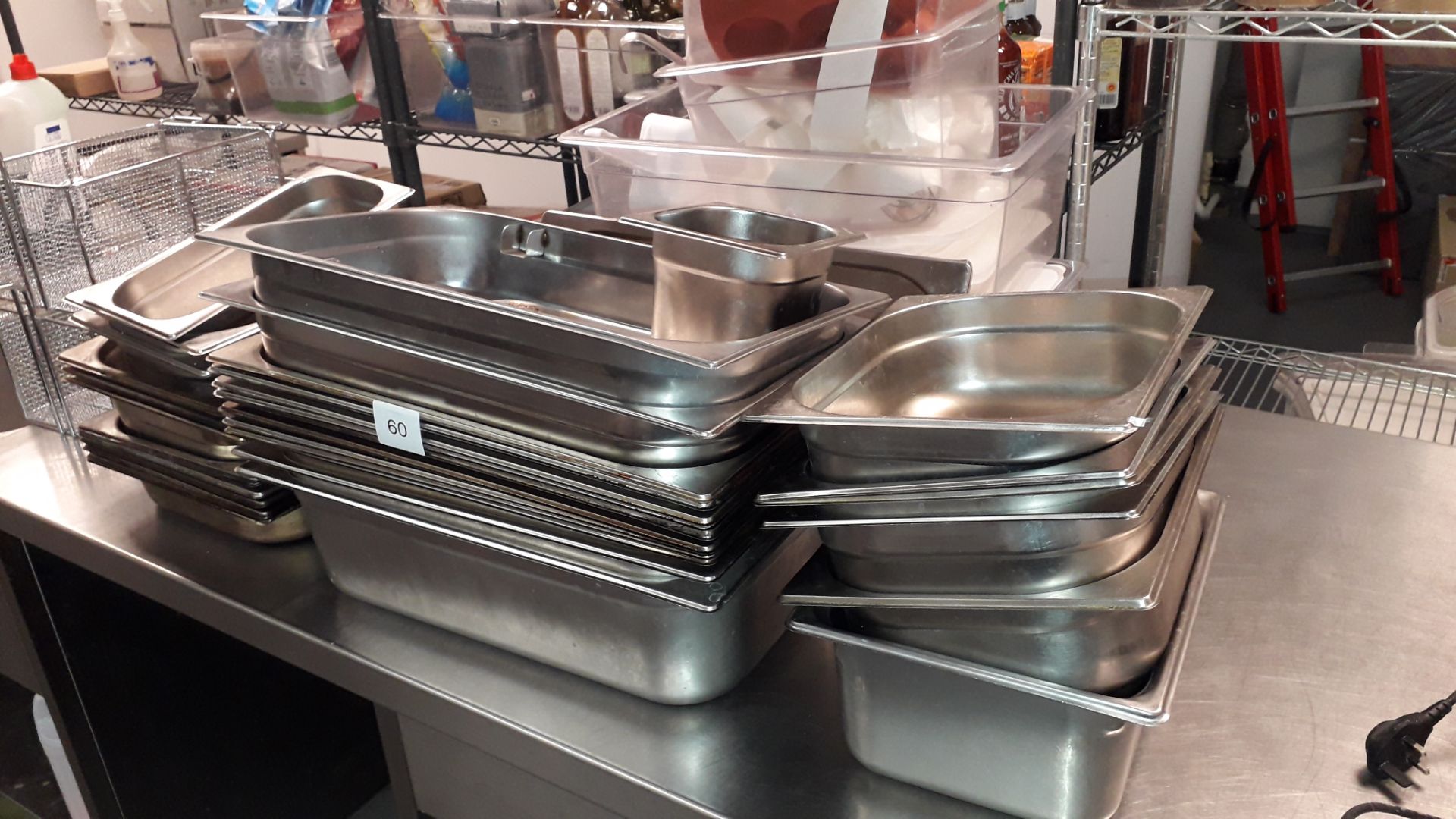 Quantity of stainless steel Gastronorm Trays - Image 2 of 2