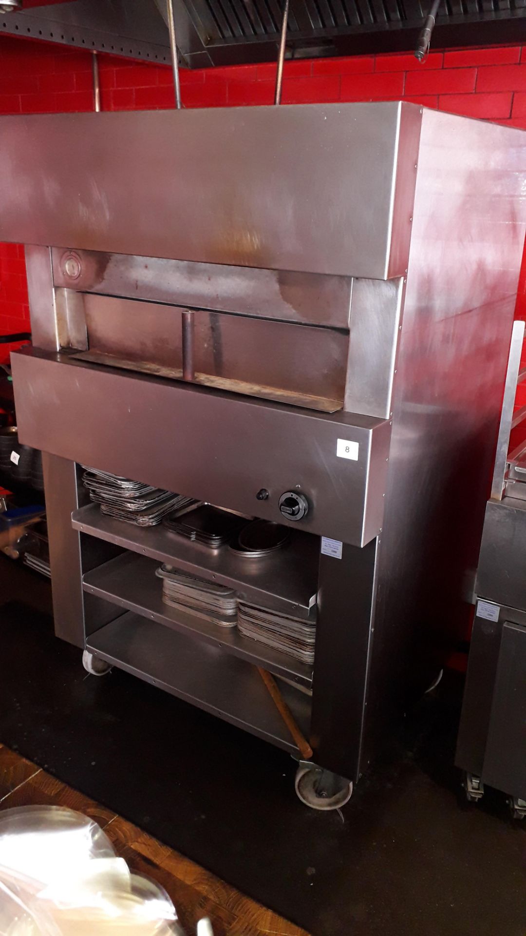 Clay Ovens Clayburn stainless steel, gas fired Pizza Oven, serial number 18213 - Image 2 of 4