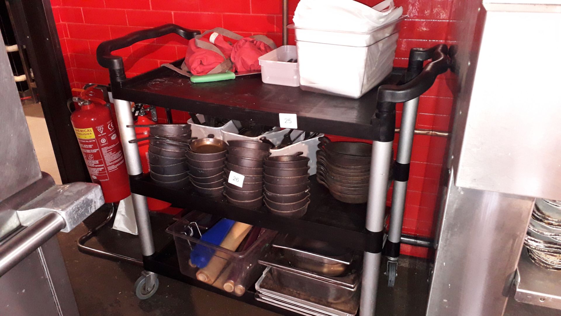 Three tier Trolley (contents excluded)
