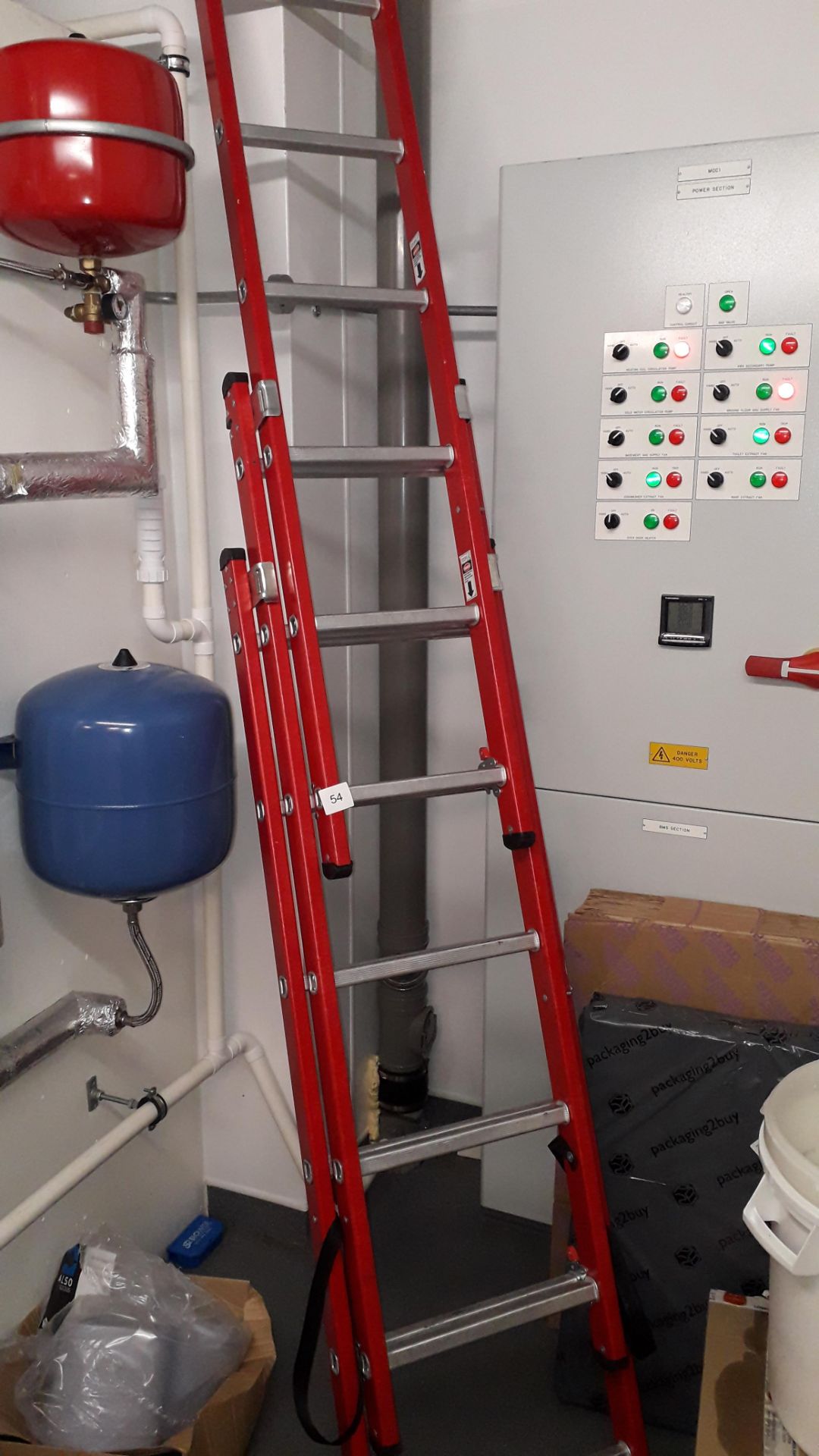 GFCL6 6 Rung Glass Fibre Combination Ladder - Image 2 of 3