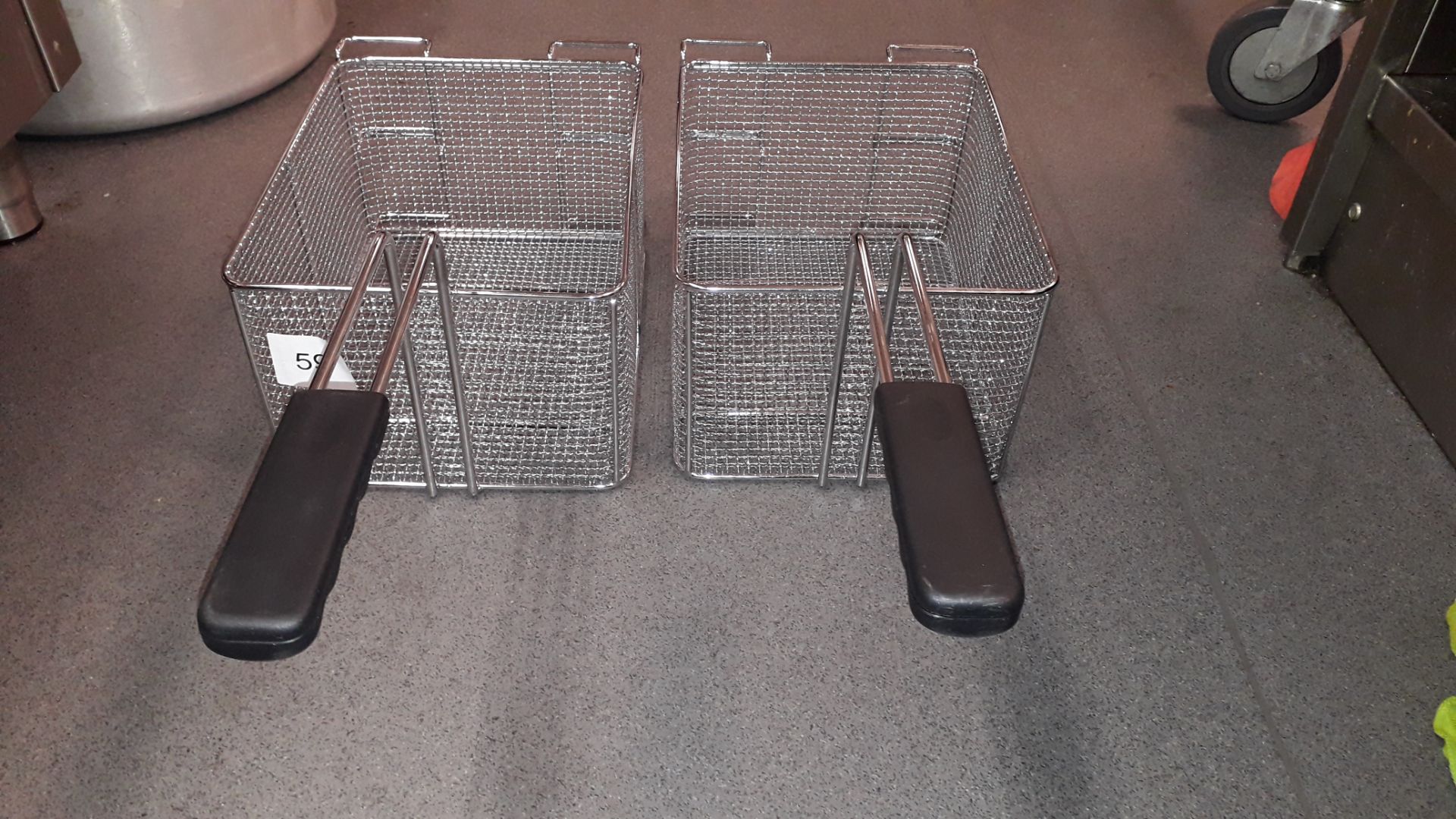 2 unused Charvet Deep Fat Fryer Baskets