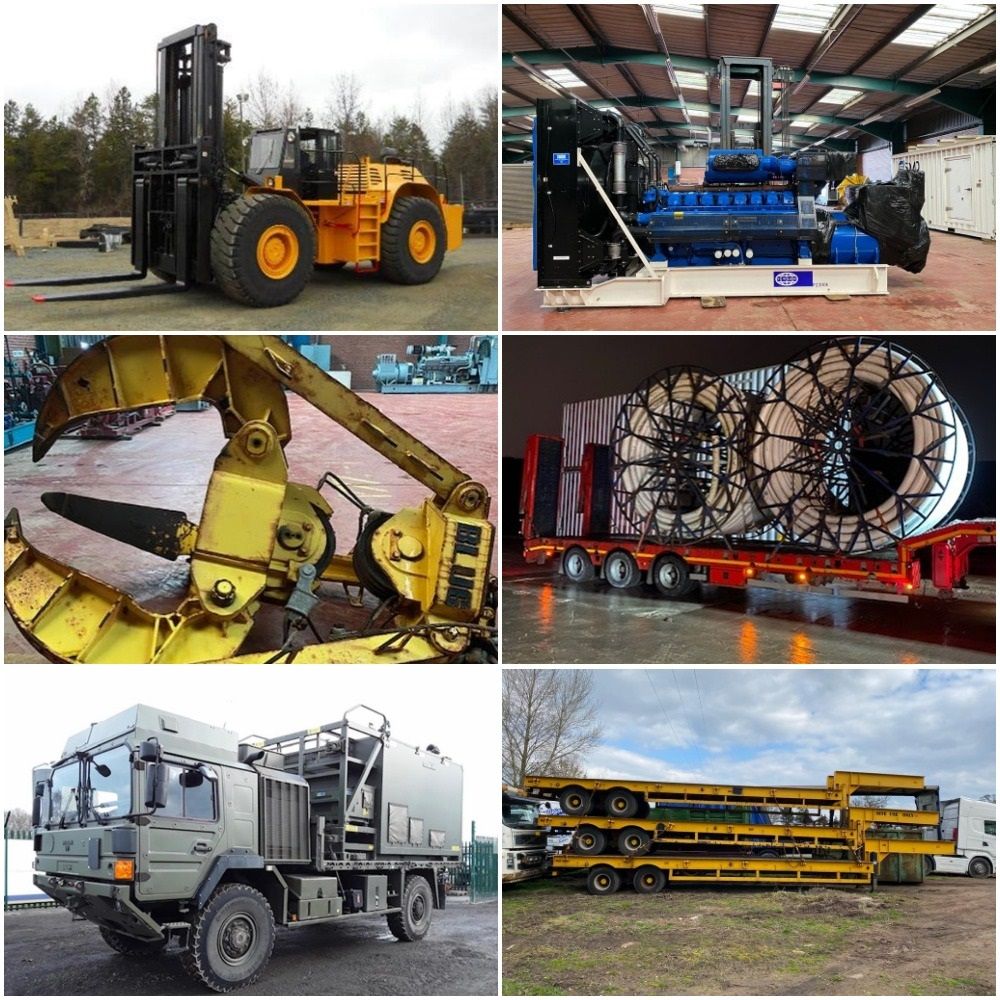 Low Hours Power Generation Equipment, Material Handling & Offshore Equipment – NO BUYERS PREMIUM