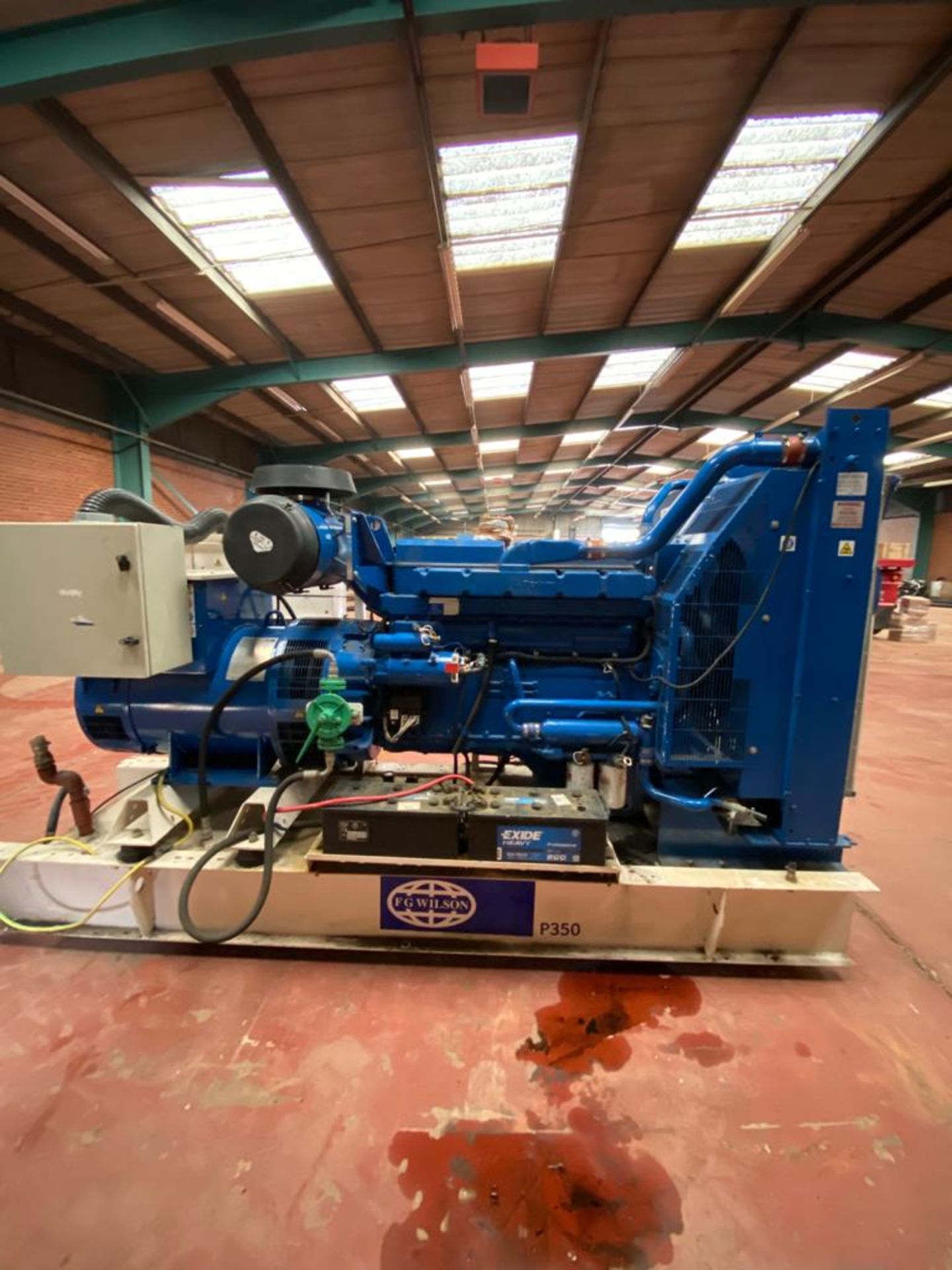 Perkins/ FG Wilson 350KVA Skid Mounted Diesel Generator - Image 2 of 10