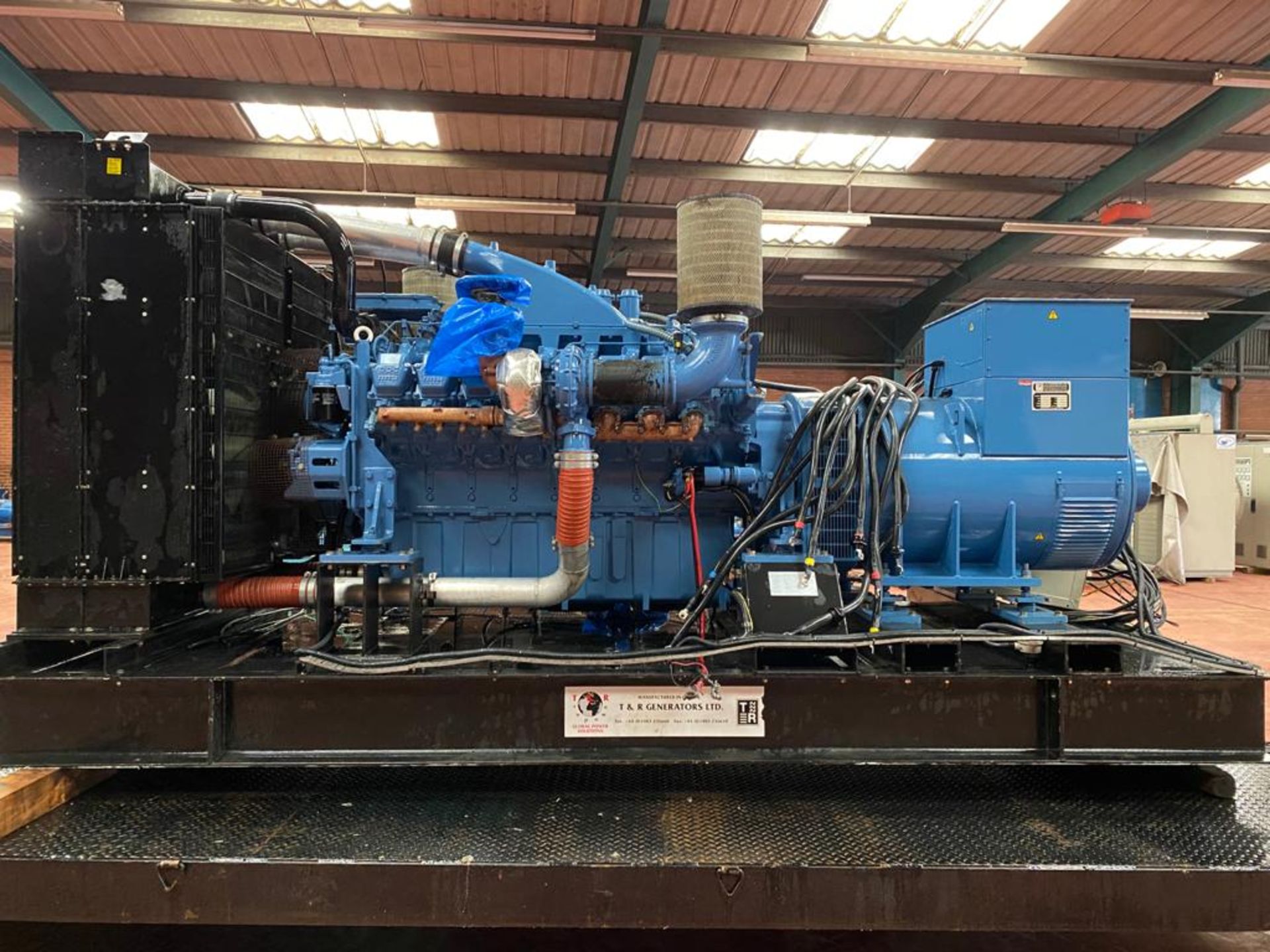 MTU 16V2000 800KVA Open Generator - Image 9 of 9