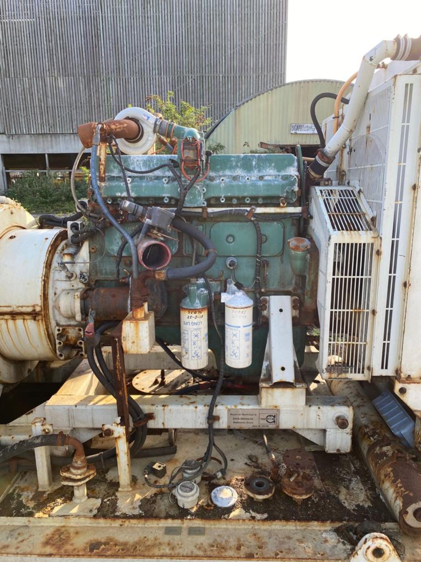 Volvo/ Kato Skid Mounted Diesel Generator - Image 7 of 10