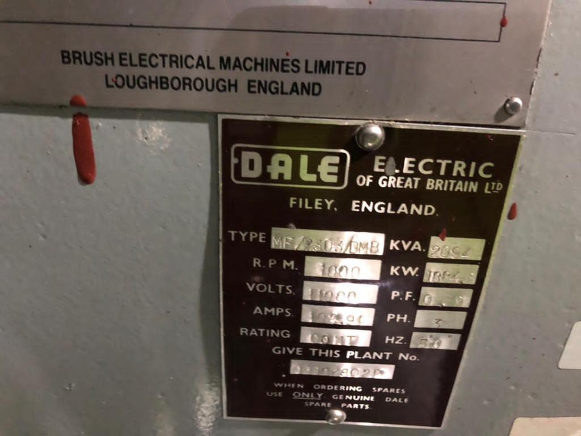 Mirlees Blackstone ESL12 2000KVA Generator - Image 14 of 20