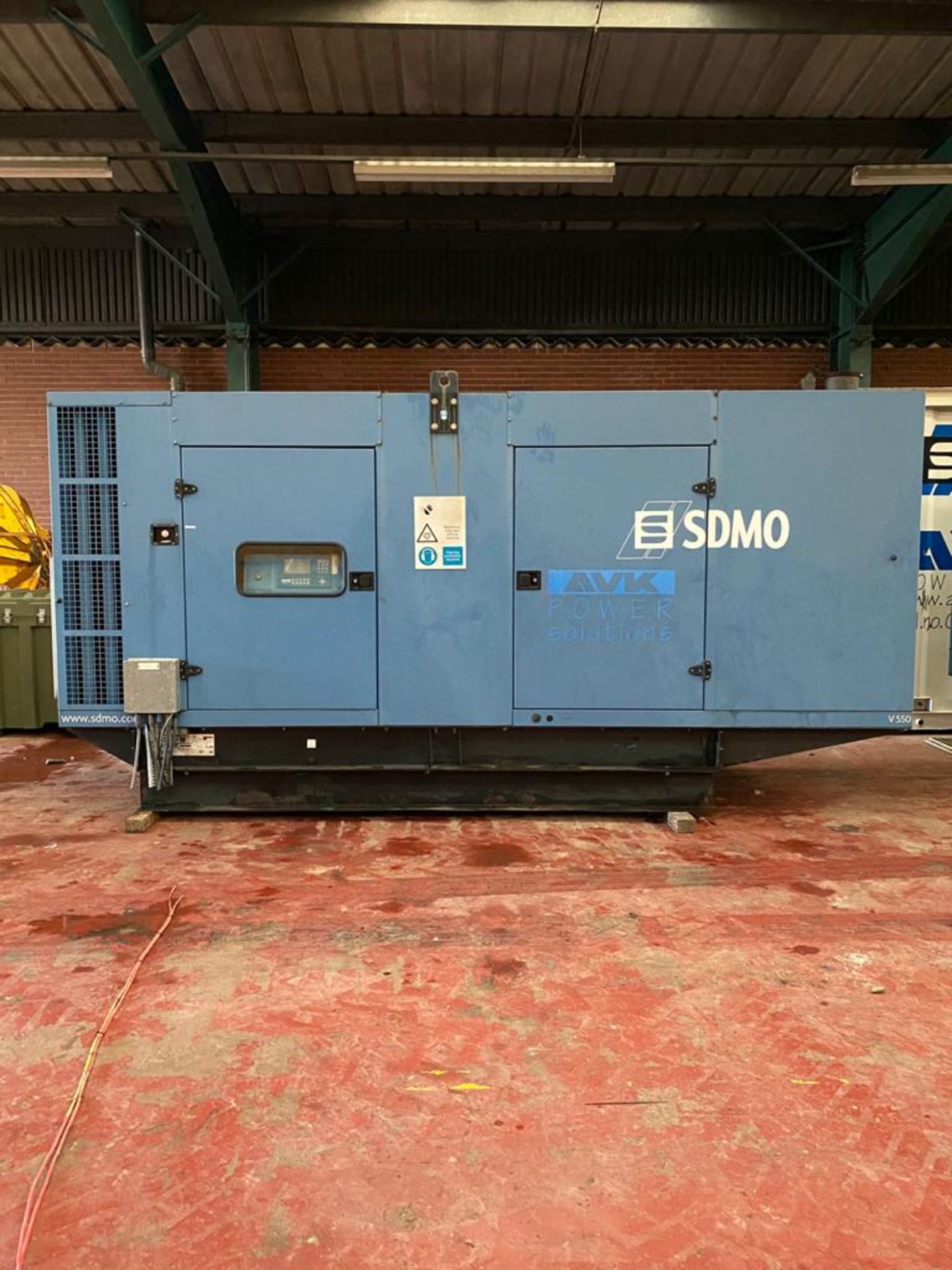 Volvo/ SDMO 500KVA Standby Generator