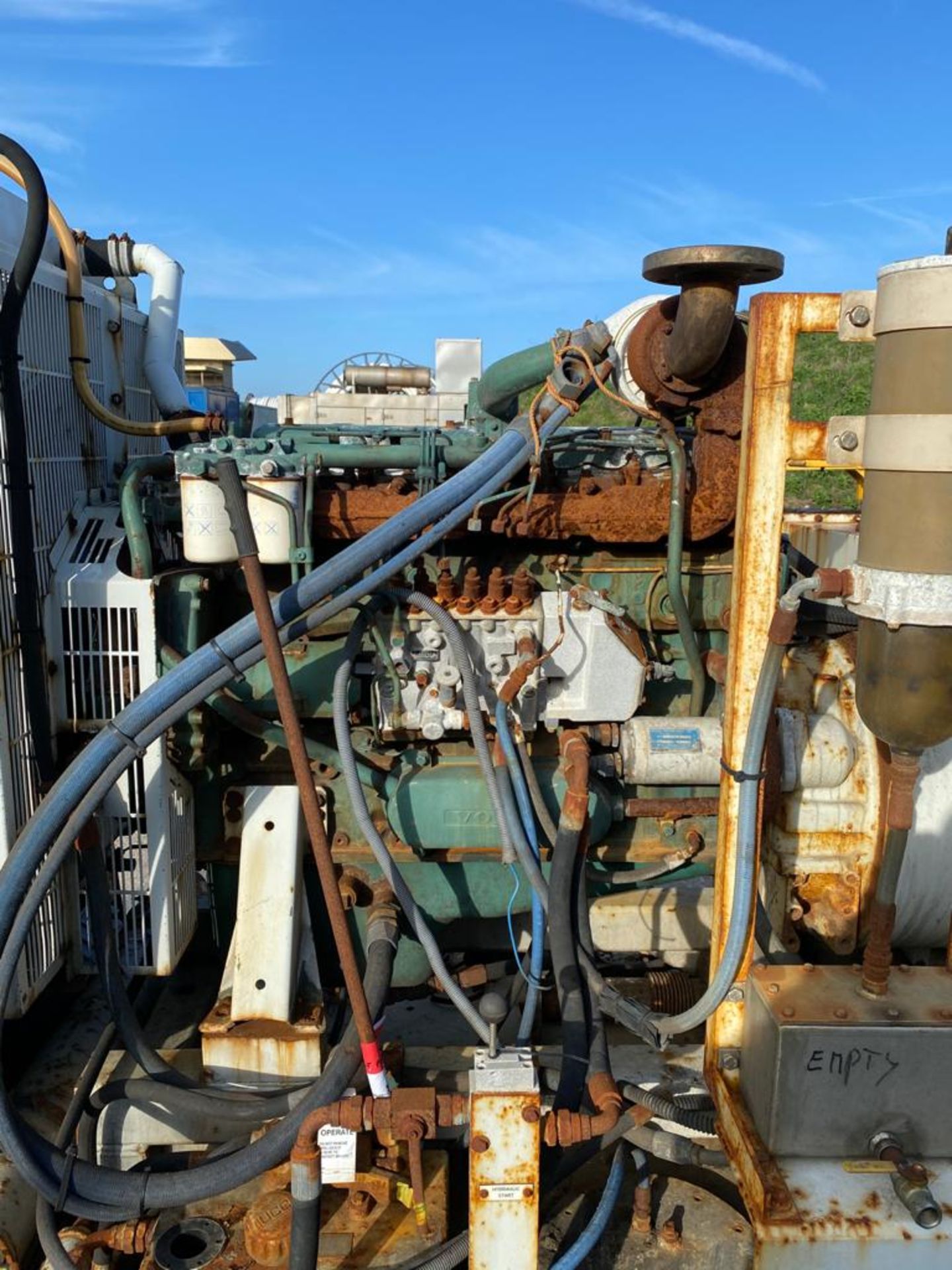 Volvo/ Kato Skid Mounted Diesel Generator - Image 9 of 10