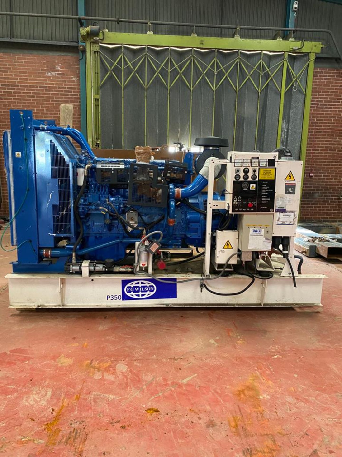 Perkins/ FG Wilson 350KVA Skid Mounted Diesel Generator