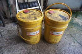 Circa 30Ltrs Omala Gear Oil to 2 drums