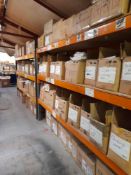 4 x Various bays of boltless pallet racking, to in