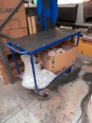 Mobile trolley with undershelf - (Located Vale of