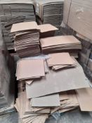 Approx. 24 Pallets of various cardboard packaging;