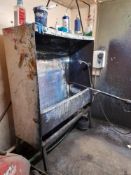 Screen wash unit with hose - (Located Vale of Glam
