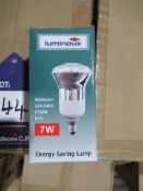 120 x Lumineux Reflector 7W 2700K E14 220-240V OEM Trade Price £299