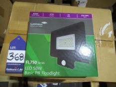 20 x LED 50W PIR Floodlight 4000K 220-240V OEM Trade Price £1180