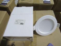 36 x LED 7.5W Commercial Downlight 4000K 4.5" White OEM Trade Price £580