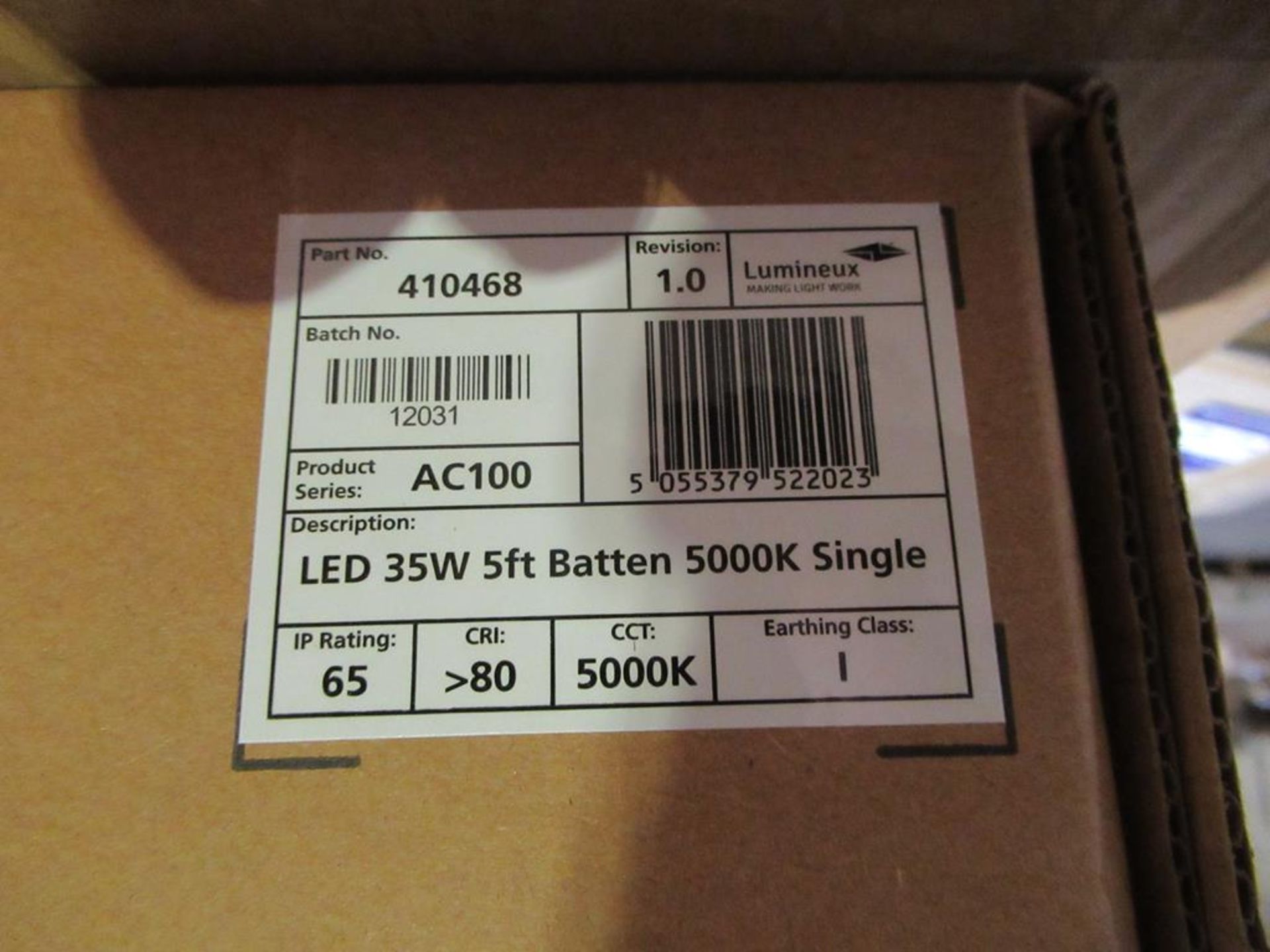 18 x LED 5ft Anti-Corrosive 35W 5000K Single with Tridonic Drivers OEM Trade Price £324 - Image 4 of 4