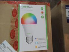 40 x TruSmart LED VOCOLinc L1 6 watt Bulb E27 Base Multi-Colour RGB IP67. Can be controlled