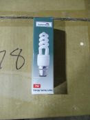 200 x Lumineux 7W Thumberlina B22 4200K 220-240V OEM Trade Price £490