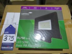 20 x LED 50W PIR Floodlight 4000K 220-240V Input OEM Trade Price £1180