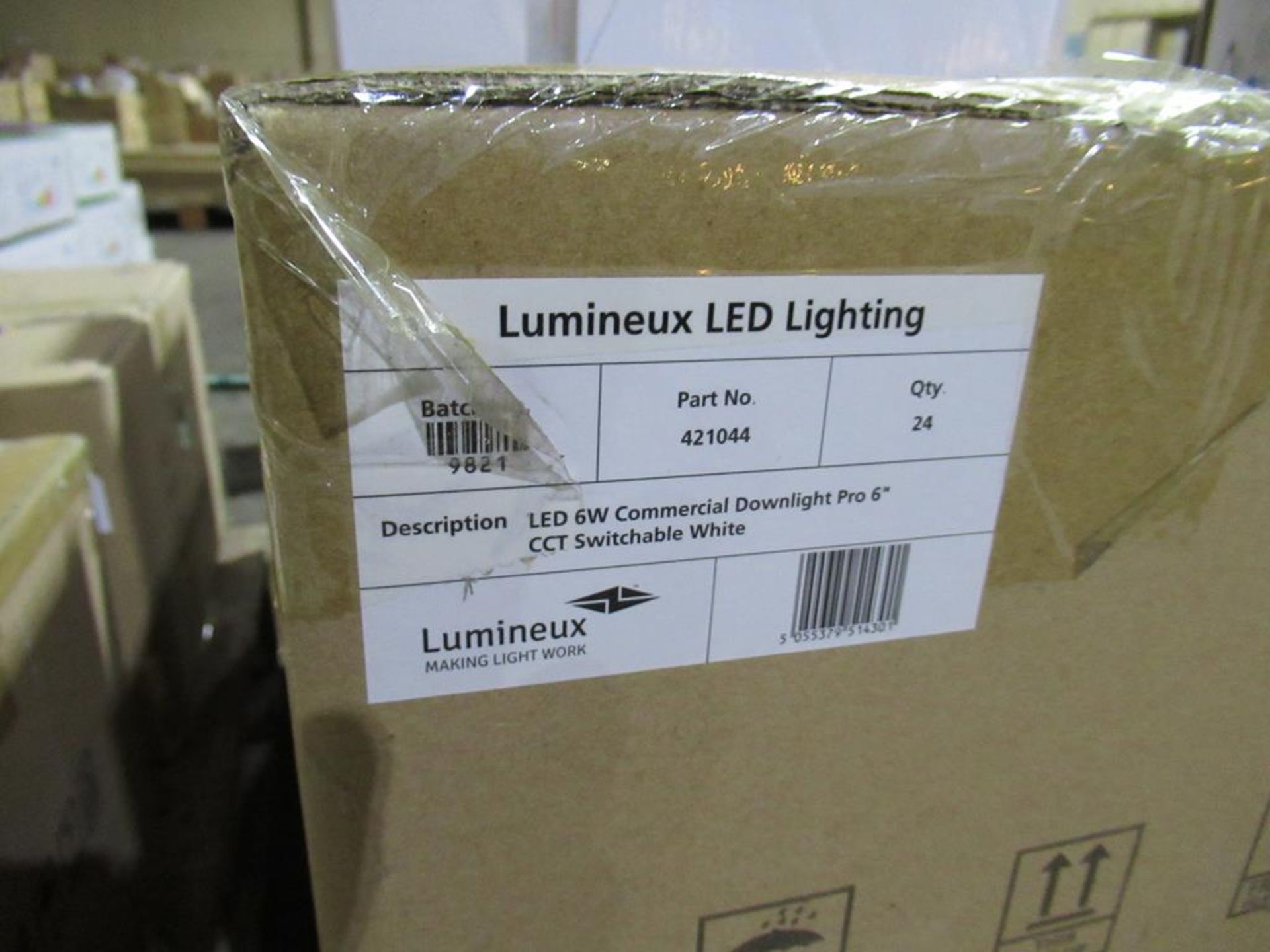 24 x Lumineux LED 6W Decorative Downlight Pro 3" 3CCT Switchable 200/240v OEM Trade Price £360 - Image 3 of 3