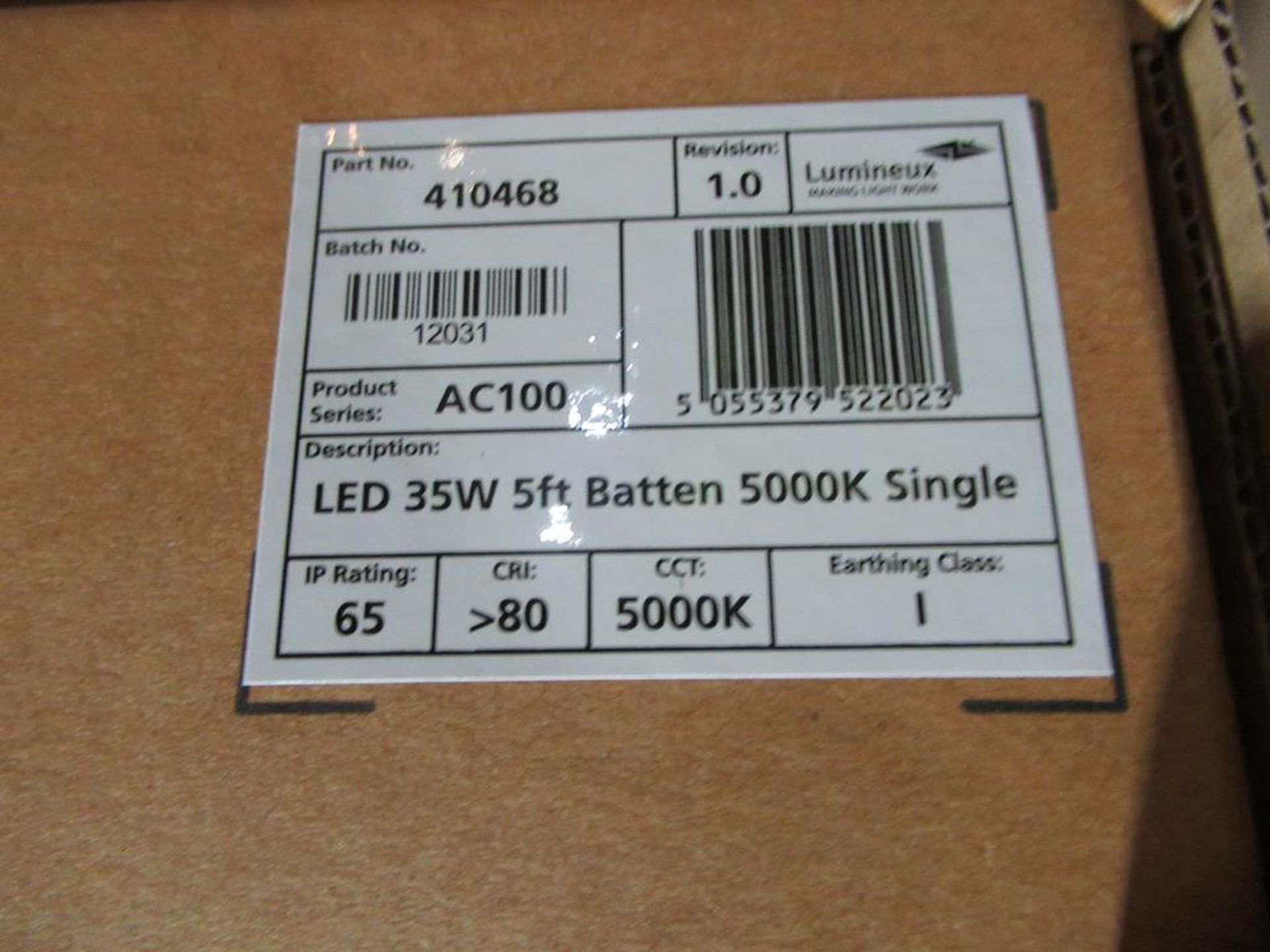 18 x LED 5ft Anti-Corrosive 35W 5000K Single with Tridonic Drivers OEM Trade Price £324 - Image 4 of 4