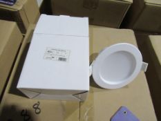 36 x LED 7.5W Commercial Downlight 4000K 4.5" White OEM Trade Price £580