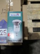 50 x Lumineux 9W Reflector Energy Saving Lamp E14 220-240V 2700K OEM Trade Price £220