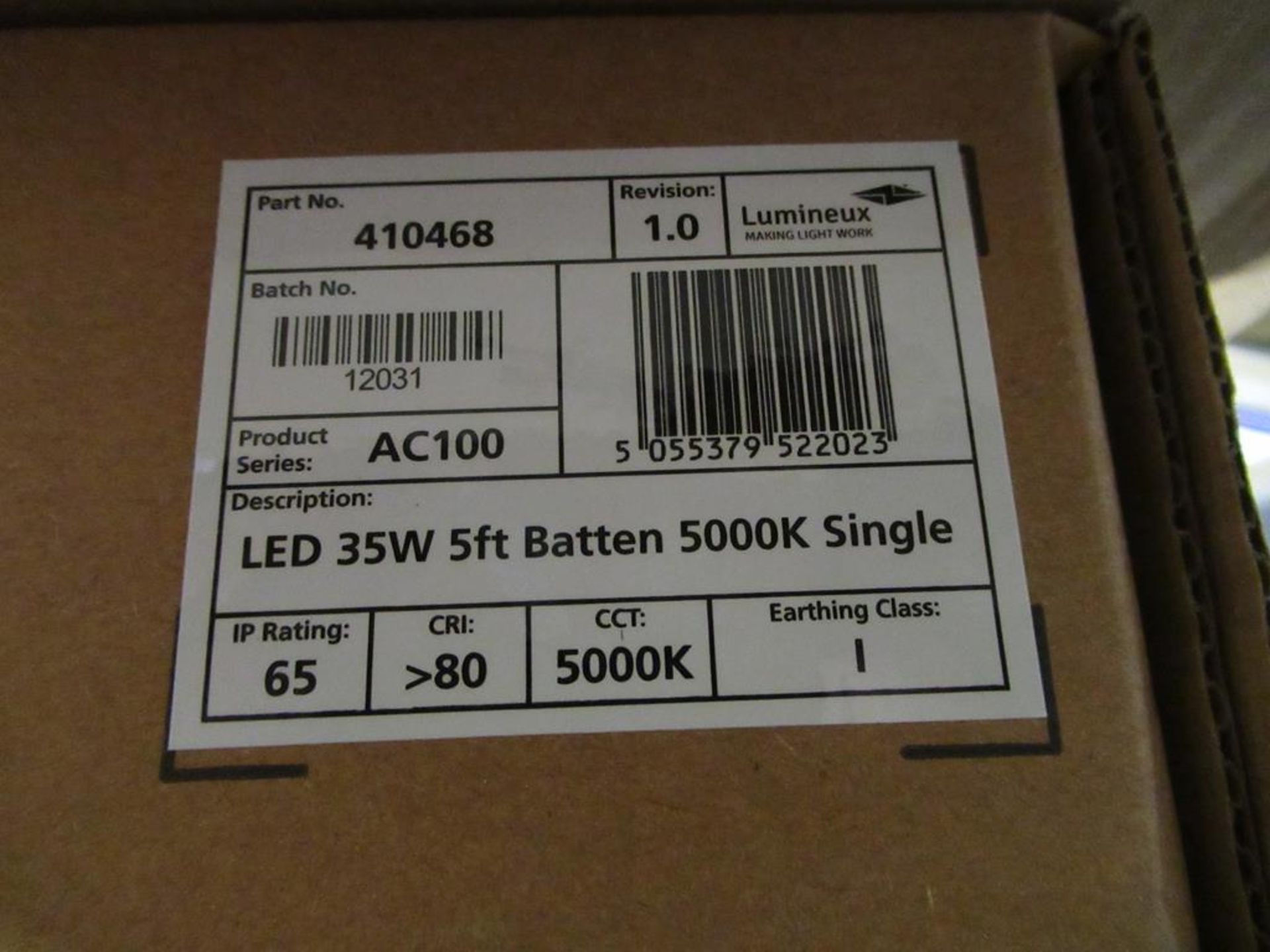 18 x LED 5ft Anti-Corrosive 35W 5000K Single with Tridonic Drivers OEM Trade Price £324 - Image 4 of 4