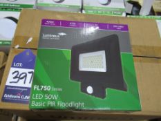 20 x LED 50W PIR Floodlight 4000K 220-240V OEM Trade Price £1180