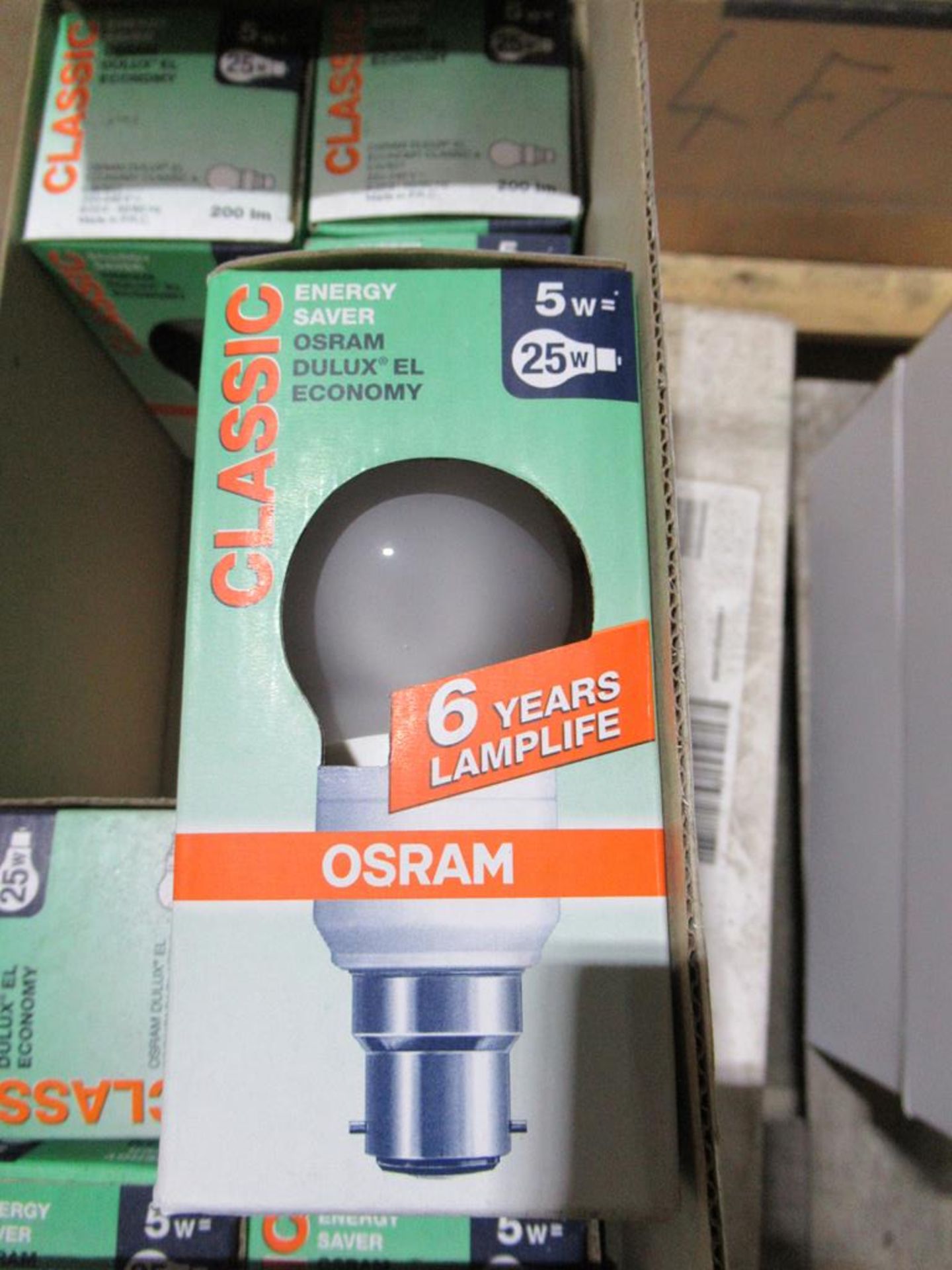 49 x Osram 5W B22D OEM Trade Price £286