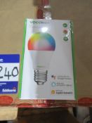 40 x TruSmart LED VOCOLinc L1 6 watt Bulb E27 Base Multi-Colour RGB IP67. Can be controlled