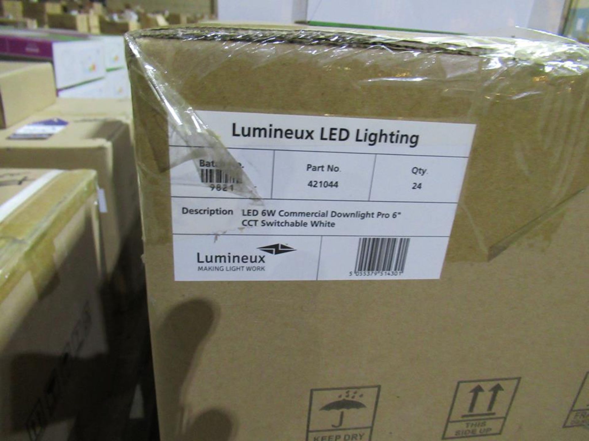 24 x Lumineux LED 6W Decorative Downlight Pro 3" 3CCT Switchable 200/240v OEM Trade Price £360 - Image 3 of 3