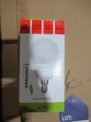 100 x Lumineux 9W Globe 220-240V E27 2700K OEM Trade Price £420