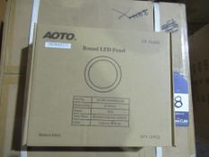 22 x Decorative Round LED Panel 10W 3000K White OEM Trade Price £295