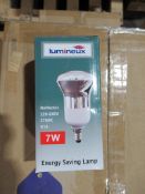 120 x Lumineux Reflector 7W 2700K E14 220-240V OEM Trade Price £299