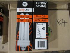 94 x GE BIAX Q-E 57W G24Q-5 4 PIN OEM Trade Price £644